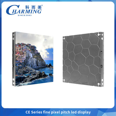 Crystal-Clear Immersion P1.53 HD Indoor LED Display untuk Seamless News Studio Walls Background