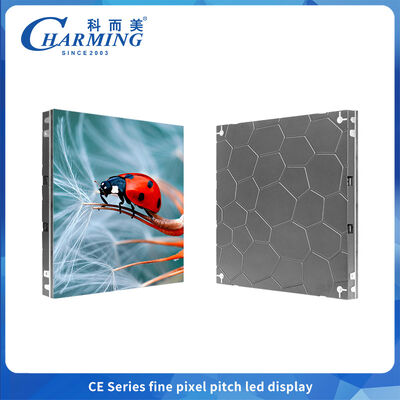 Resolusi tinggi P1.53 Fine Pixel Indoor LED Display Screen untuk Hotel Lobby Advertising