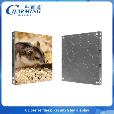 Dinding Latar Belakang Studio Berita HD P1.53 Tampilan Panel LED Imersif yang Dipasang di Dalam Ruangan