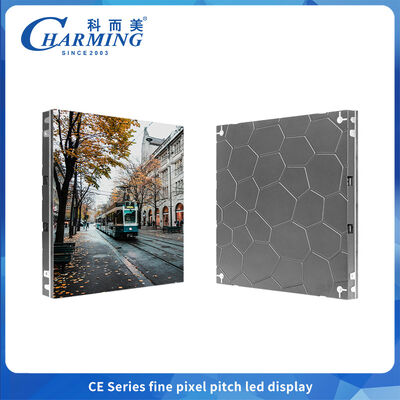 Layar LED Indoor Pitch Kecil dengan Lemari Alloy Aluminium Ringan dan Layar Ultra HD untuk Pemeliharaan Depan