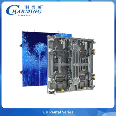 Fleksibel Indoor LED Screen CH-E Series SMD1515 Curved 7680Hz 600-800cd/m2 IP42 Pemeliharaan Depan