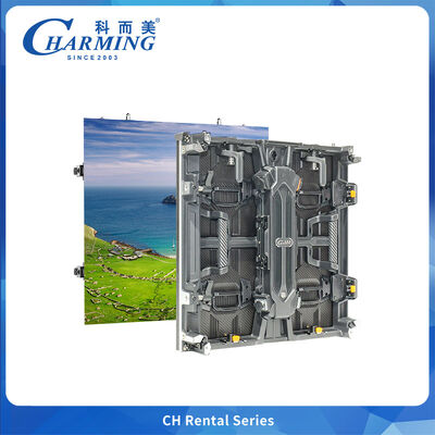 CH-E Series Curved Indoor LED Panel dengan Splicing Bulat untuk Creative Stage Background