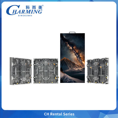 Layar LED Outdoor Seri CH dengan Desain Ultra Tipis Ringan Tahan Air IP65 dan Desain Interlocking Melengkung untuk Panggung Konser