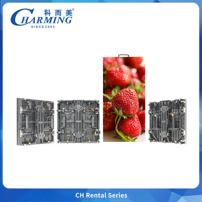 7.9kg Outdoor P3.91CH Series Curved/Flexible/Right Angle Cabinet untuk konser panggung