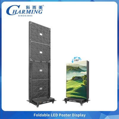 Layar Poster LED 7680Hz P2.5 Lipat Perawatan Depan Indoor dengan GOB