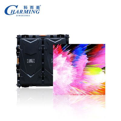 IP65 ALUMINUM ALLOY waterproof OUT DOOR LED VIDEO Display Screen P4 Tingkat abu-abu tinggi 7680HZ