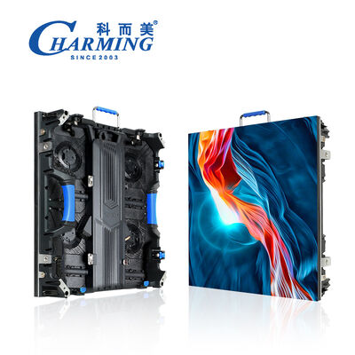 3840Hz Tingkat Pembaharuan Luar Ruang Tinggi P3.91 LED Video Wall dengan Die Cast Aluminium Cabinet dan Desain Ringan 500x1000mm