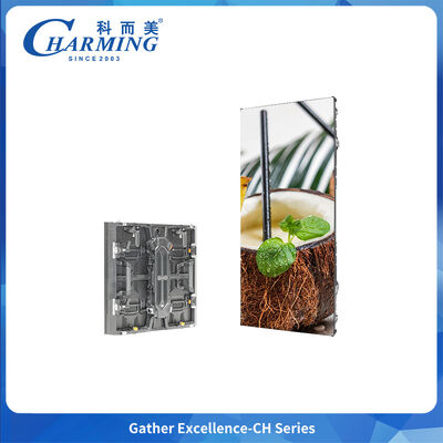 LED Rental Display yang menggabungkan ketebalan 84mm yang ramping dan berat kabin minimal 6,6kg untuk transportasi dan pemasangan cepat