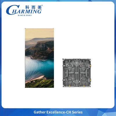 Sewa LED Display ringan P3.91 lemari fleksibel dengan akses depan belakang dan diperkuat die cast aluminium frame menyediakan pendinginan