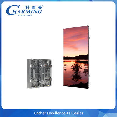 P3.91 Komersial Display Waterproof Special Handle Integrated Hard Connection Led Die-Cast Aluminium Alloy Cabinet CH