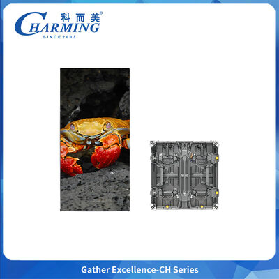 Charming CH-Series High Brightness LED Video Wall Display dengan Desain Waterproof Perfect Regula melengkung sudut kanan