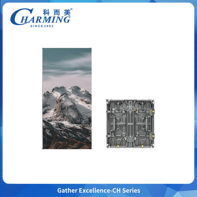 Dinding Video LED Luar Ruangan Layar P3.91 Melengkung 500x500mm dengan Tahan Air IP65 dan Kecerahan 3500nit untuk Penyewaan Profesional