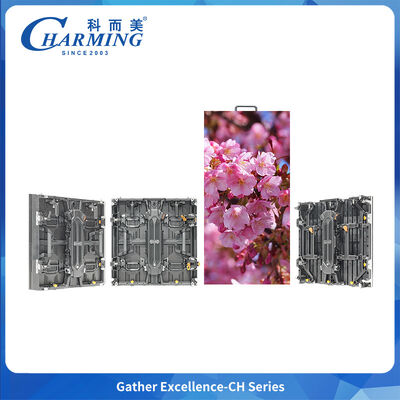 Outdoor Curved LED Cabinet P3.91 4000nits Arc Lock System untuk Concave Convex Stage Background