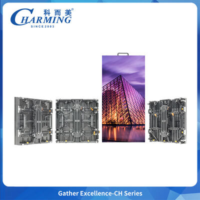 Kotak Kontrol Kunci P3.91 Led Komersial Tampilan Khusus Handle Waterproof Depan & Belakang Pemeliharaan Satu Klik Degaussing CH