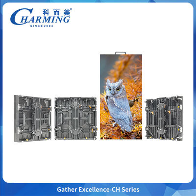 CH Series Outdoor LED Screen ∙ 84mm Ultra-Thin∙ 3-in-1 Fleksibel/Lengkung/Lapisan∙ 15m Hoisting
