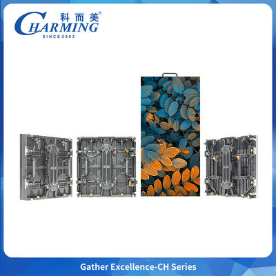 CH-E Series Outdoor LED Cabinet dengan Refresh Rate 7680Hz 4000 CD/m2 Kecerahan dan Perlindungan IP65 untuk Acara Sewa