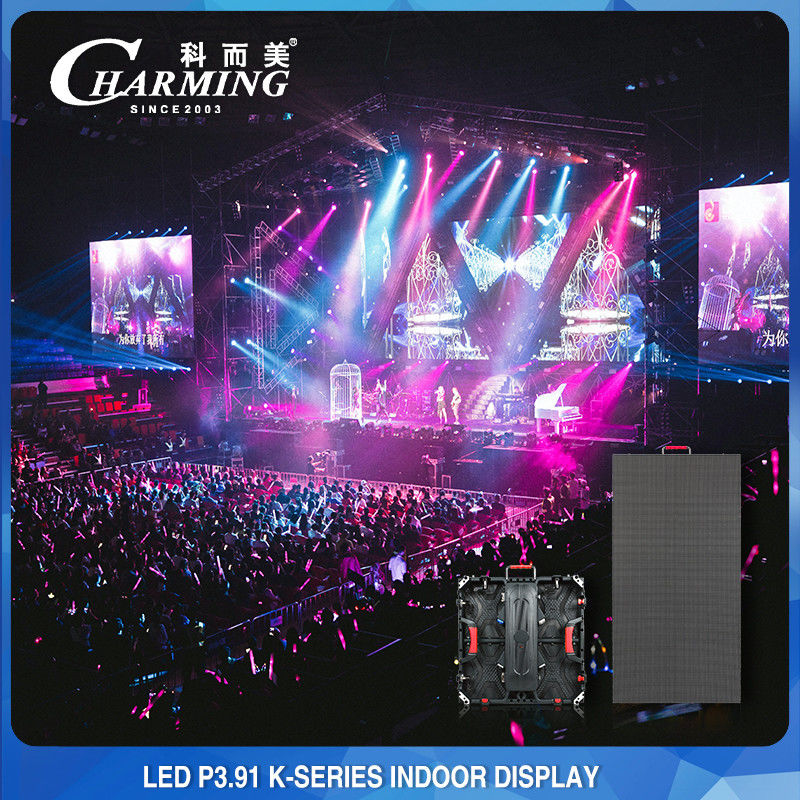 Penjualan panas LED P3.91 P4.81 di luar ruangan penyewaan led layar Bintang latar belakang led video wall screen