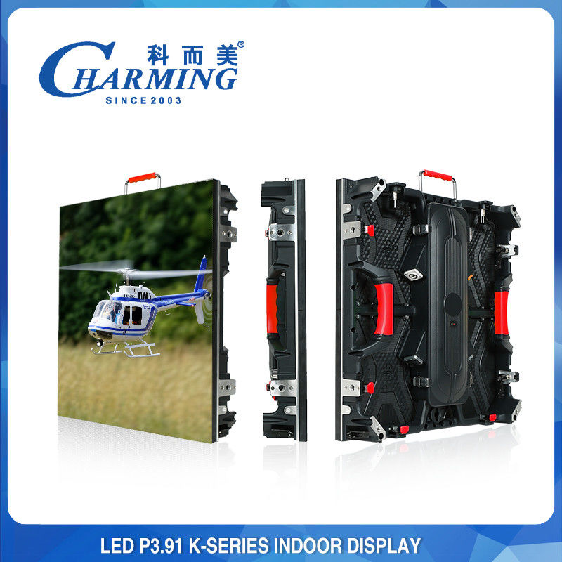 Anti Tabrakan P3.91 Layar LED Dalam Ruangan Tahan Air Untuk Latar Belakang Panggung