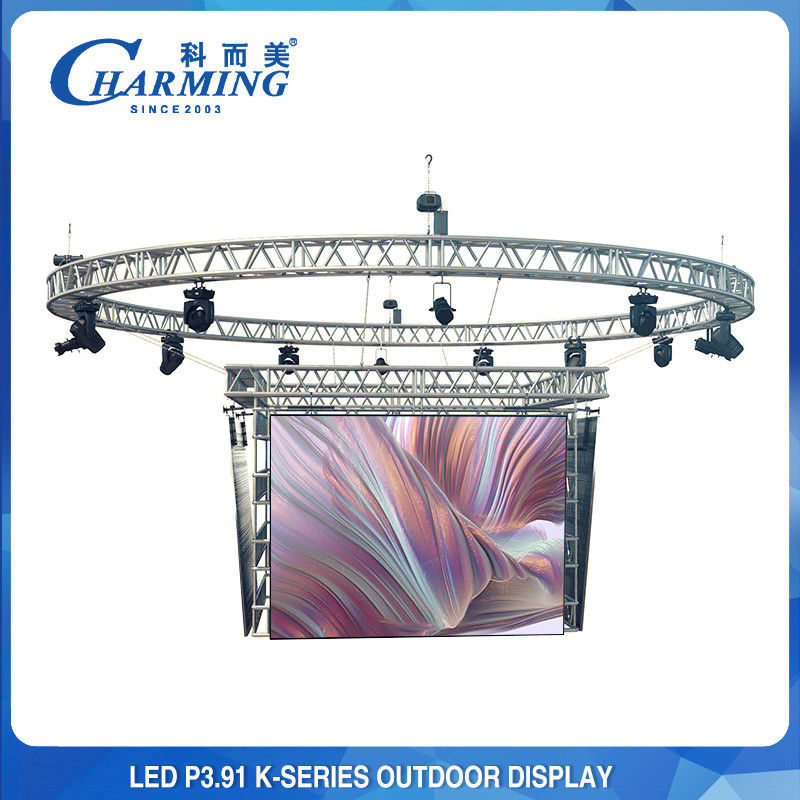 P3.91 Panel dalam ruangan untuk acara luar ruangan Penyewaan Led Video Wall Display