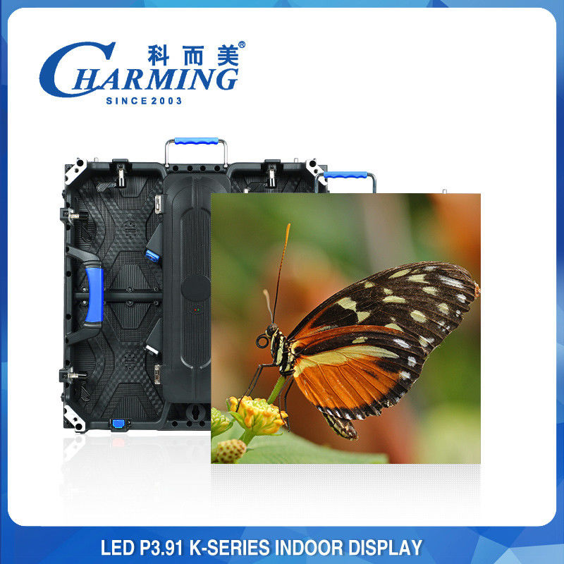 Cina Seksi P2.6 Video Led Display Indoor Led Display Screen Dengan 3840Hz Tingkat Refresh Tinggi Dan Berat Ringan