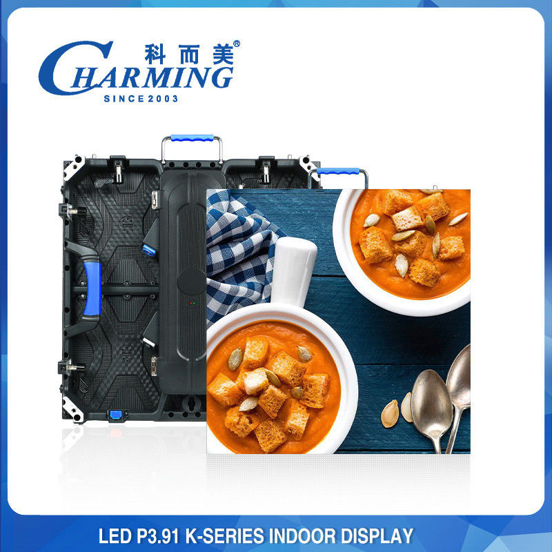 2.6MM Pixel Pitch Indoor Led Display Dengan Berat Kabin Ringan 13.5Kg Dan Bahan Alloy Aluminium