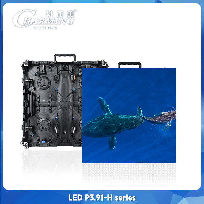 Outdoor Rental LED Screen Aluminium Alloy P3.91 Full Color LED Video Wall