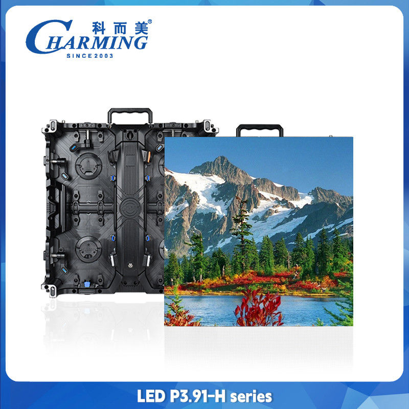 500x500mm Besar Sewa LED Tampilan Layar Luar P3.91 Waterproof Led Video Wall