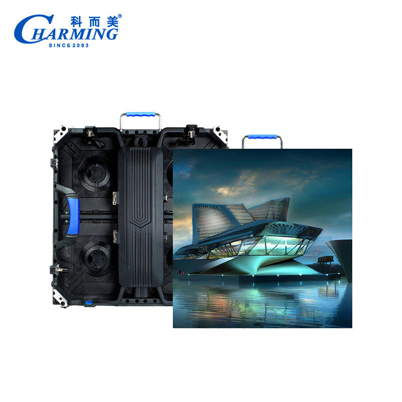 P2.98 Outdoor Led Screen Display Cabinet Rental Display Screen Dengan 500x500MM/500x1000MM Untuk Pilihan