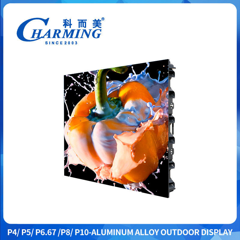 Dukungan P4 / P5 / P6 / P6 / P8 / P10 Pemandangan Luar Ruang 45 / 50W 4Pcs Bahan Kualitas