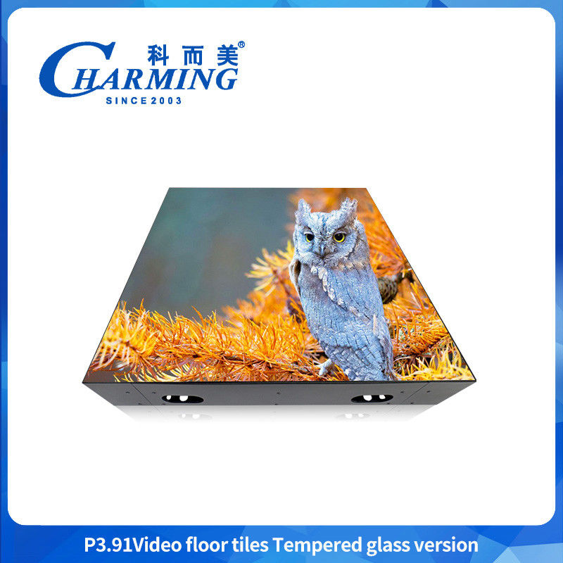 IP65 Perlindungan Lanjutan Melawan Air Dan Kotoran 4k Rgb Full Color Luminous Video Dance Floor P3.91 Led Dance Floor Screen Nightclub
