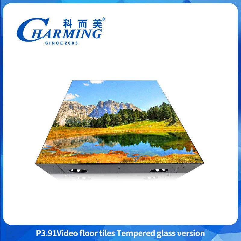 500X500MM P3.91 China Led Display Led Panel untuk Iklan GOB Magnetic Led Dance Floor Untuk Pesta Dan Bar