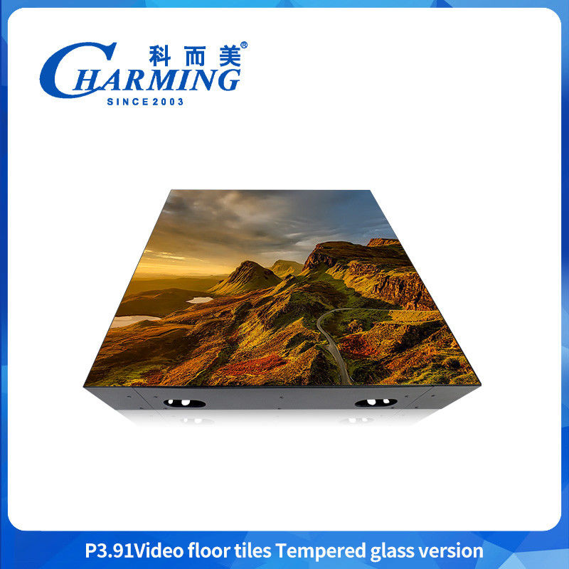 Lantai Tari Led Waterproof Panel Lantai Tari Indoor 3D Festival Musik Pernikahan Pusat Perbelanjaan