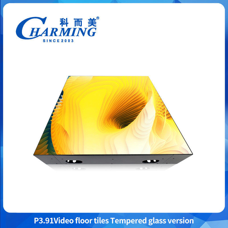 Lantai Tari P3.91 Viedo Untuk Rumah Hotel Kantor GOB Led IP65 Waterproof Lantai Tari Indoor Untuk Acara