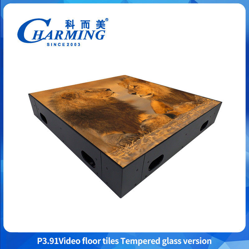 500X500Mm Indoor P3.9 Interactive Stage Dance Floor led video wall Display Video Tiles Screen Untuk Bar Acara Tradeshow