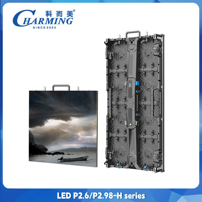 Tampilan Led Penuh Warna P2.6 Layar Iklan Led Perawatan Depan Tampilan video led luar ruangan
