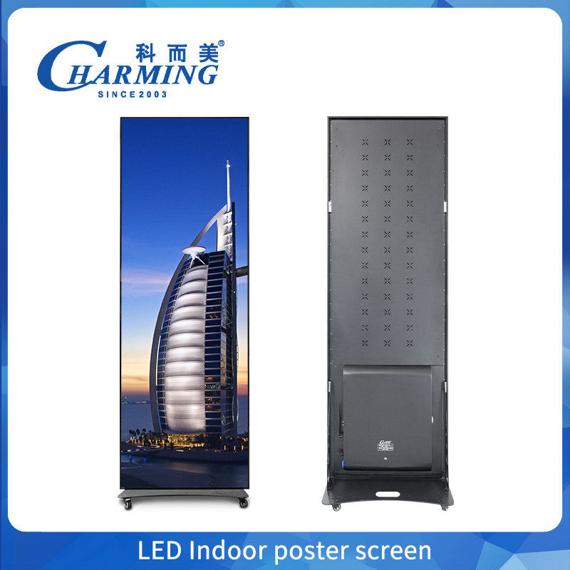 GOB Full Color Wifi Digital Poster Led Video Wall Iklan Tampilan
