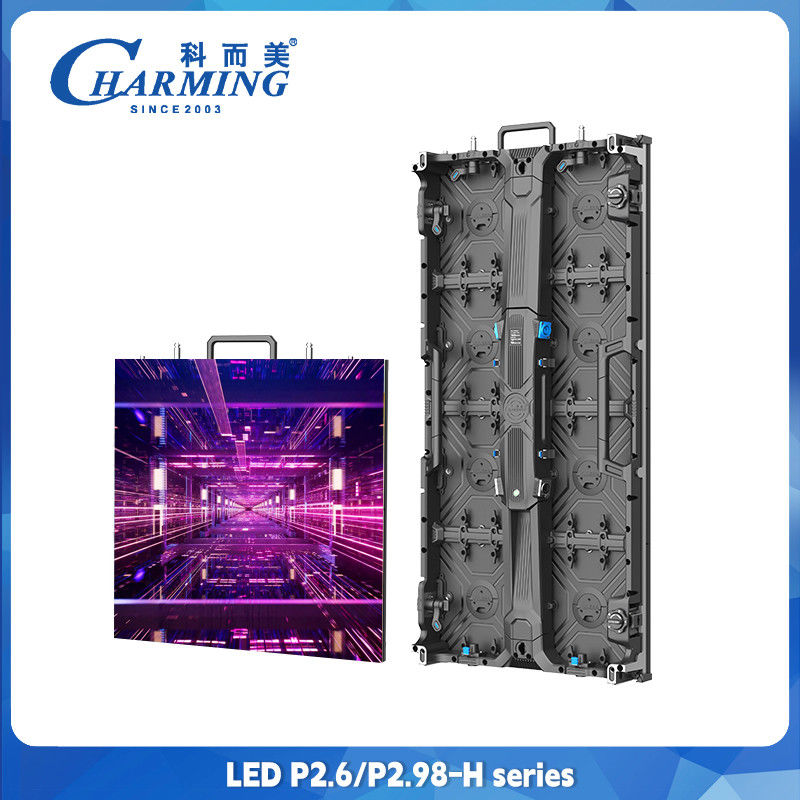 Penyewaan LED Display Indoor Outdoor Full Color Led wall P2.6 Led Video Wall 500x500mm Die Cast Aluminium Display Screen