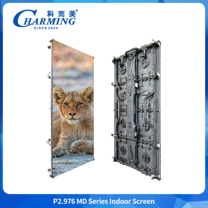 Sewa LED dinding iklan dalam ruangan LED display P3.91 P2.98 iklan dalam ruangan fleksibel panggung melengkung led layar