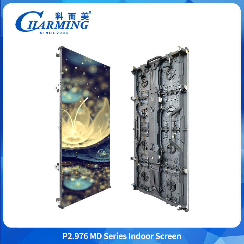 Produk Baru 2.98mm Indoor Curved Flexible Front Maintenance 7680HZ Led Screen