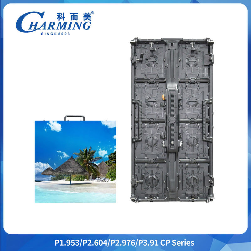 P2.6/2.98/3.91 Lempar Lempar Fleksibel IP42 Seri CP LED Video Wall Fast Hard Connection Screen