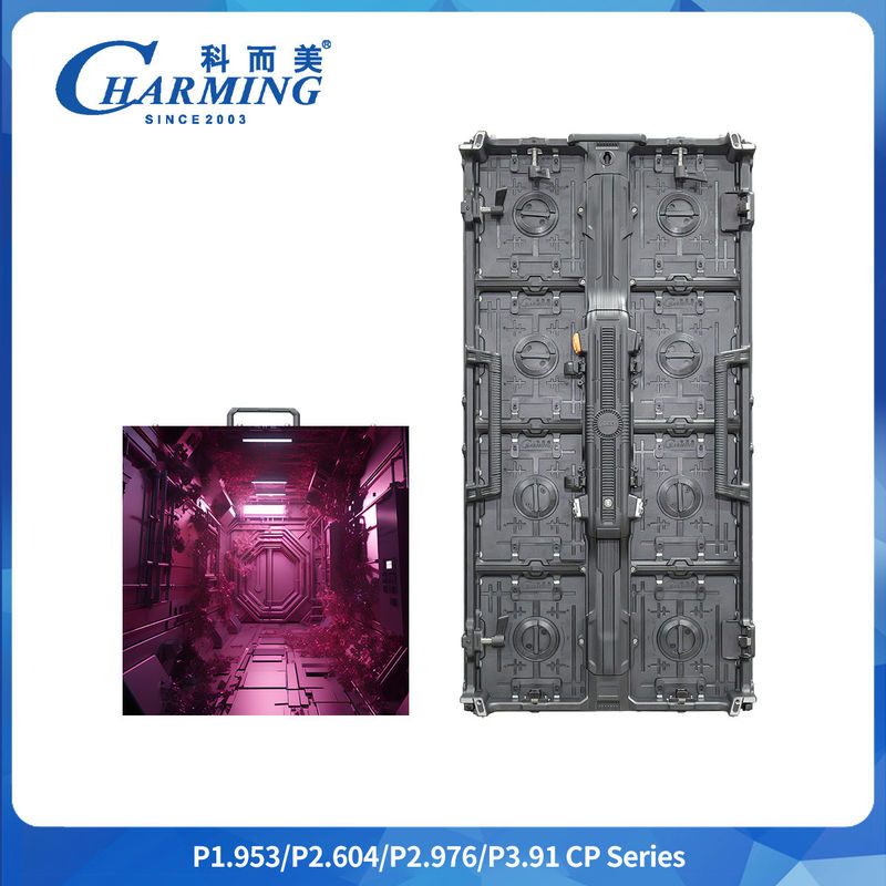 Split Structure Design P2.6/2.98/3.91 CP Series 600~800 CD/m2 LED Video120° Tembok Dengan Operasi Satu Tangan Nut Kunci Cepat