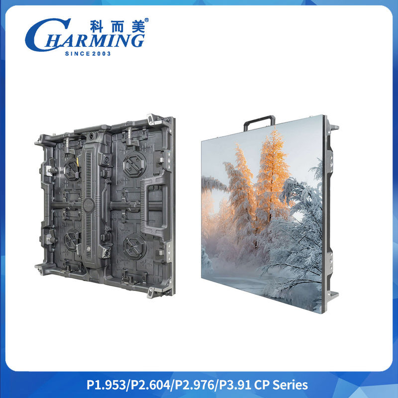 Ketebalan Ultra-ipis 84mm P2.6/2.98/3.91 Seri CP Luar 500x500 Dan 500x1000mm LED Video Wall