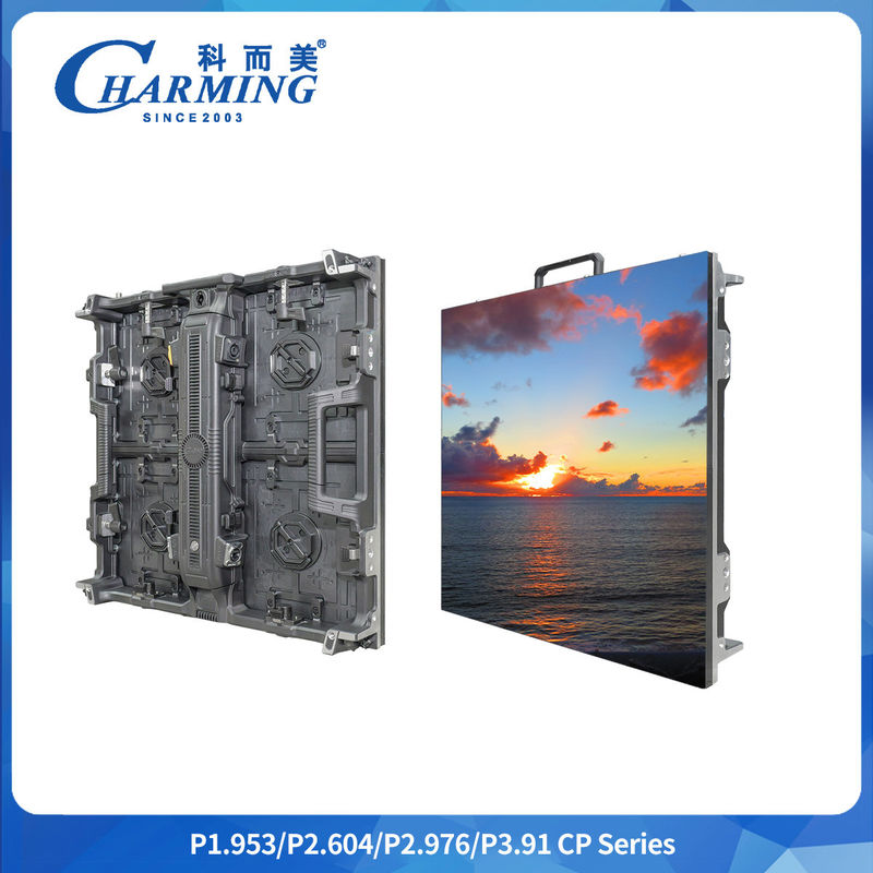 P2.6-P3.91 Layar LED luar dan dalam ruangan 500*500mm/500*1000mm 7KG/14KG 400W Mudah dipasang tampilan sewa kinerja LED