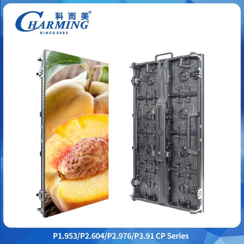 Tidak diperlukan kabel Koneksi cepat keras 7680Hz 140° Vertikal Sudut pandang luas IP65 Waterproof Rental LED Display Screen
