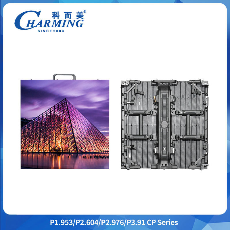 140° sudut pandang Fleksibel P3.91 Waterproof Outdoor Led Advertising Screen Display Dengan 7KG