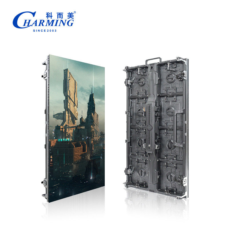 P8 sewa tampilan LED luar ruangan paduan magnesium berkualitas tinggi Ultraringan Pemasangan cepat