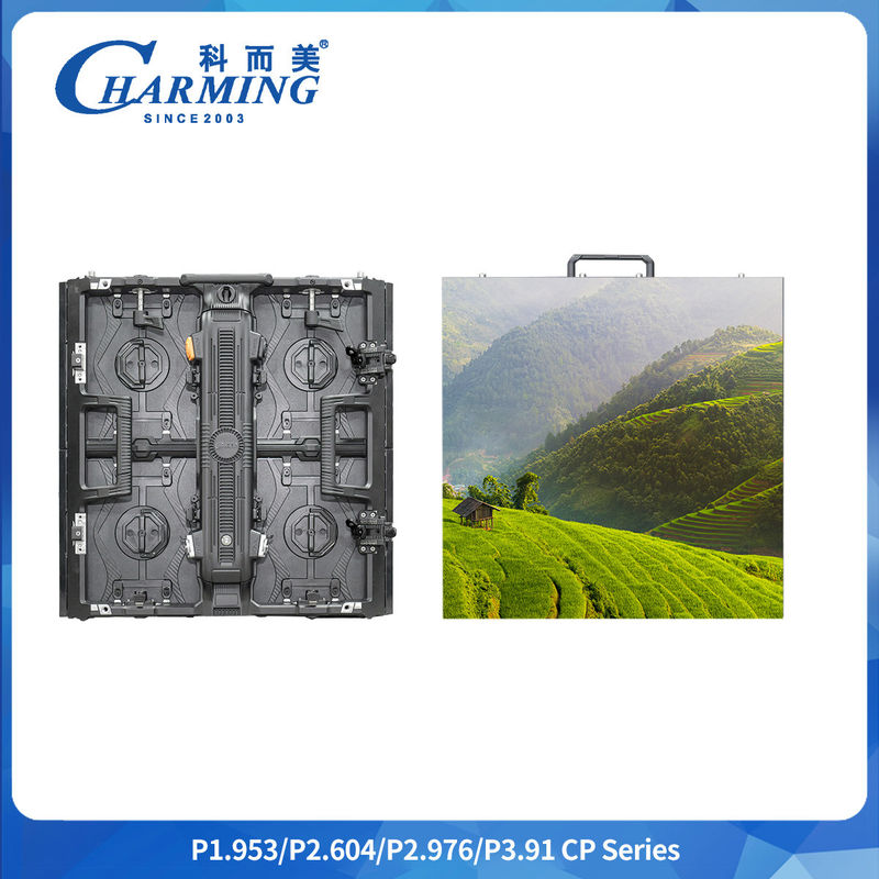 Promosi menawan CP Series Rental Cabinet 6.6/6.7/10.8kg 500/1000x500x84mm 14-16bit Curved Regula Flexible Screen Full Series Splicing Any Shape