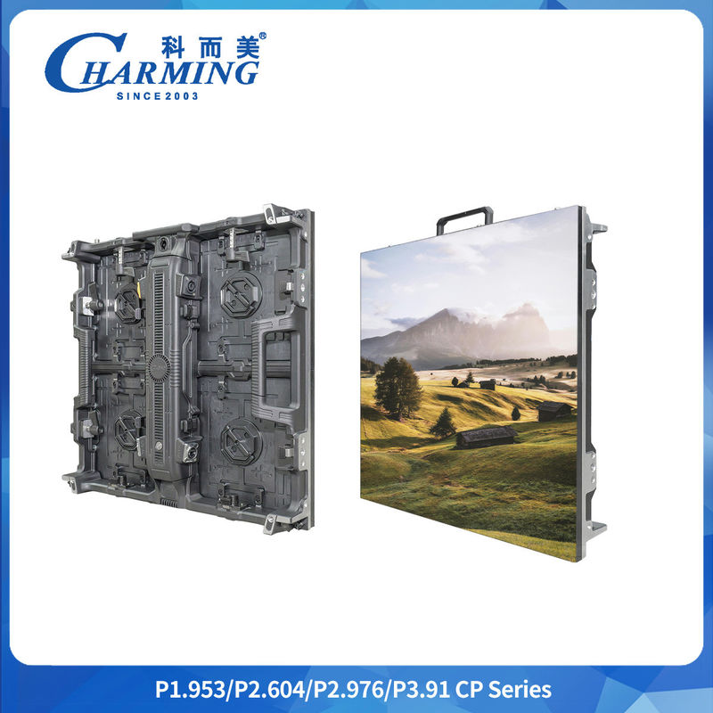 Tegangan Kerja Layar AC 220V/(110V) ±15% P2.6/2.98/3.91 Seri CP Outdoor LED Video Wall With Truss Connection Keyhole