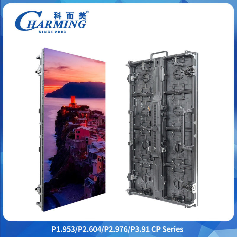 Ruang Pertemuan Klub Malam Indoor 7680p Layar 3.91 Sewa Panel Fleksibel Lengkap Acara Iklan TV Digital Tampilan Modular Led Moving Screen