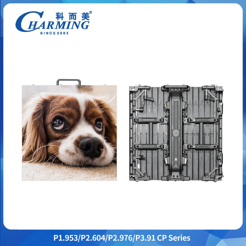 Antioksidan P2.6/2.98/3.91 Seri CP Indoor LED Video Wall Dengan Truss Connection Keyhole